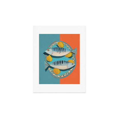 Modern Coastal Still Life Art Print Gallery Image 2