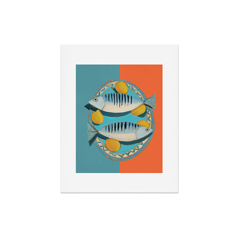 Modern Coastal Still Life Art Print Gallery Image 4