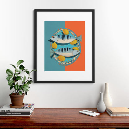 Modern Coastal Still Life Framed Art Print Gallery Image 35