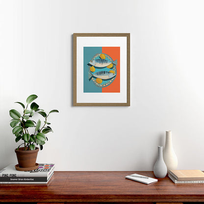 Modern Coastal Still Life Framed Art Print Gallery Image 40