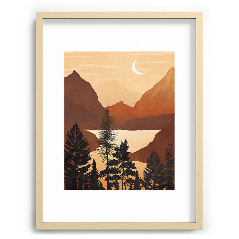 River Canyon Framed Art Print Gallery Image 100
