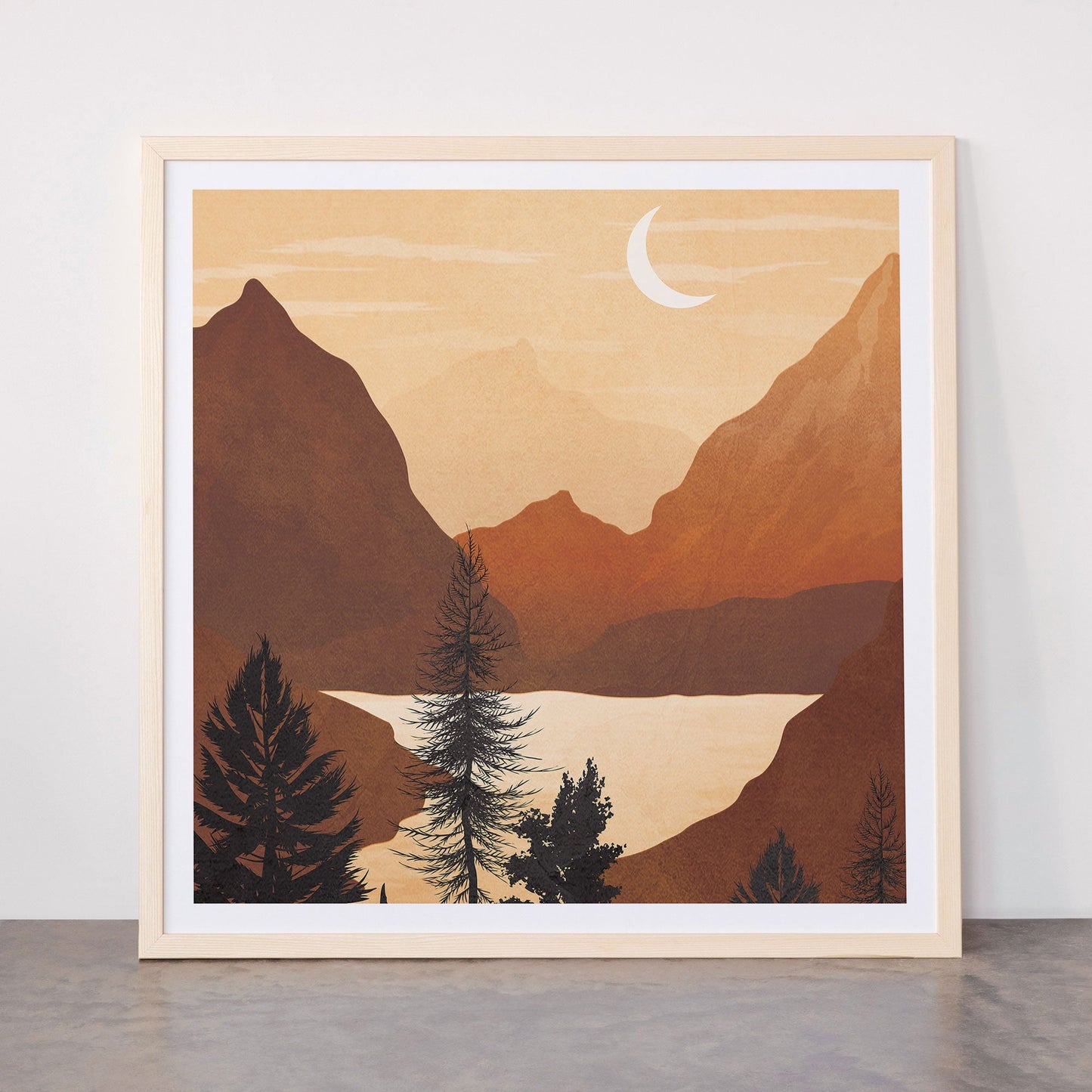 River Canyon Framed Art Print Gallery Image 77