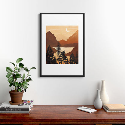 River Canyon Framed Art Print Gallery Image 8
