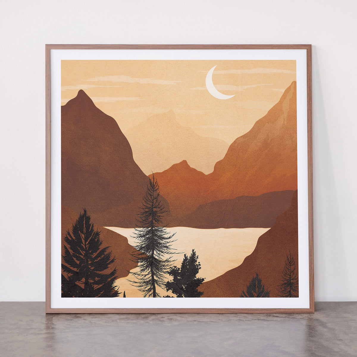 River Canyon Framed Art Print Gallery Image 21