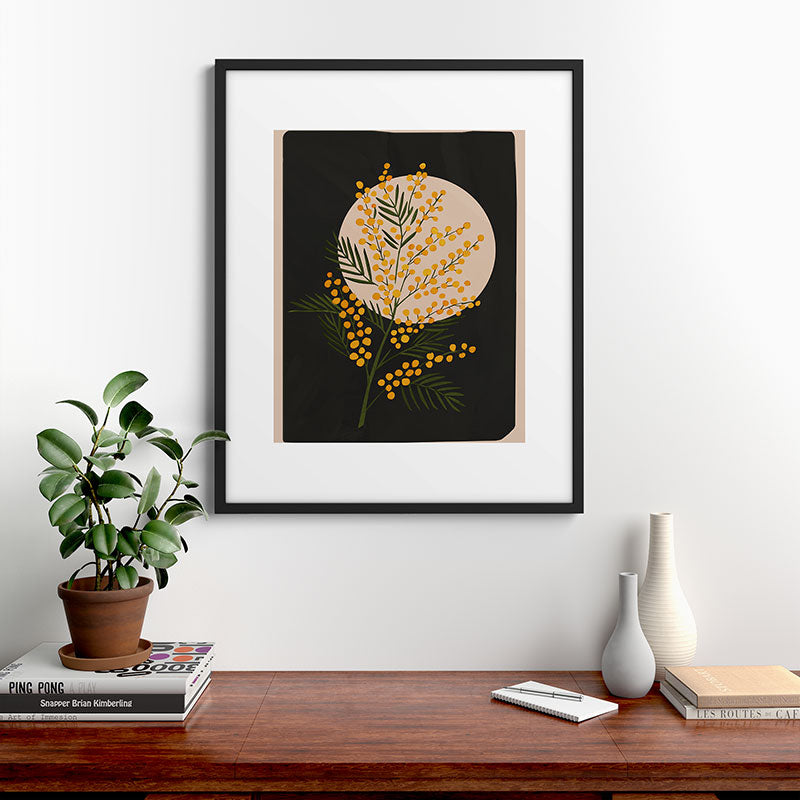 The Mimosa 1 Framed Art Print Gallery Image 7