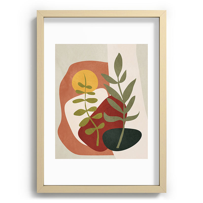 Two Abstract Branches Framed Art Print Gallery Image 71