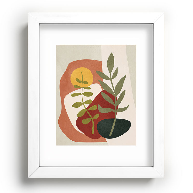 Two Abstract Branches Framed Art Print Gallery Image 75