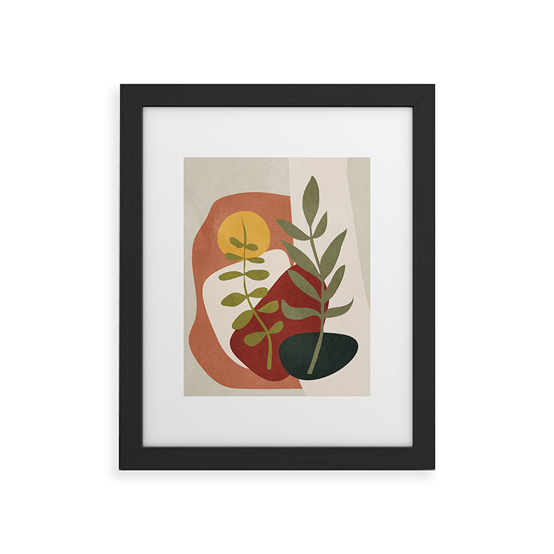 Two Abstract Branches Framed Art Print Gallery Image 34