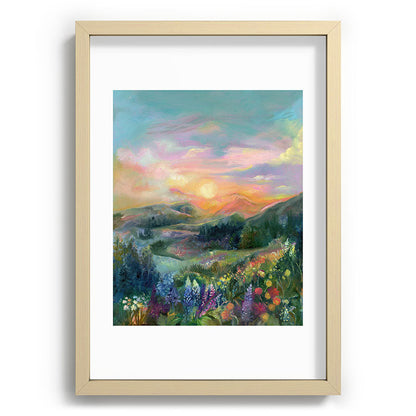 Sunset Landscape Framed Art Print Gallery Image 97