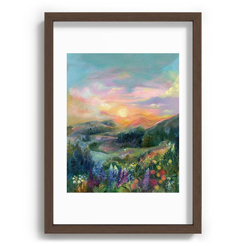 Sunset Landscape Framed Art Print Gallery Image 89