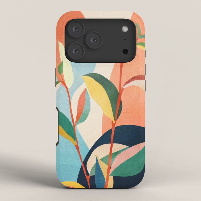Colorful Branching Out 17 iPhone Case Gallery Image 3