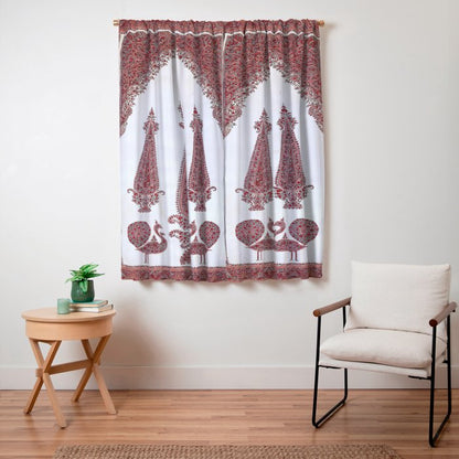 Kerman South Persian Embroidery Print Window Curtain Gallery Image 7
