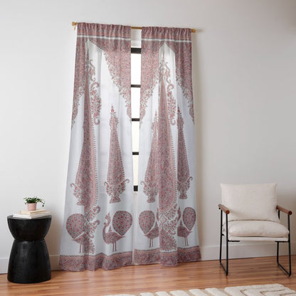 Kerman South Persian Embroidery Print Window Curtain Gallery Image 10
