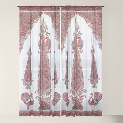 Kerman South Persian Embroidery Print Window Curtain Gallery Image 18