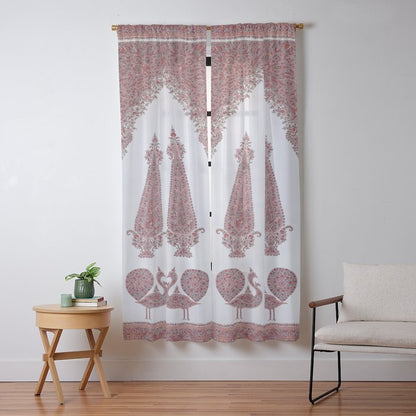 Kerman South Persian Embroidery Print Window Curtain Gallery Image 9