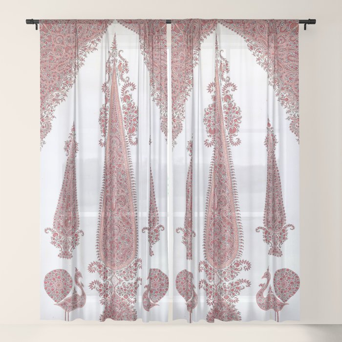 Kerman South Persian Embroidery Print Window Curtain Gallery Image 17