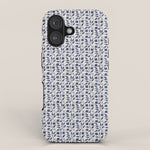 William Morris Vintage Rosehip Indigo Blue iPhone Case Gallery Image 1