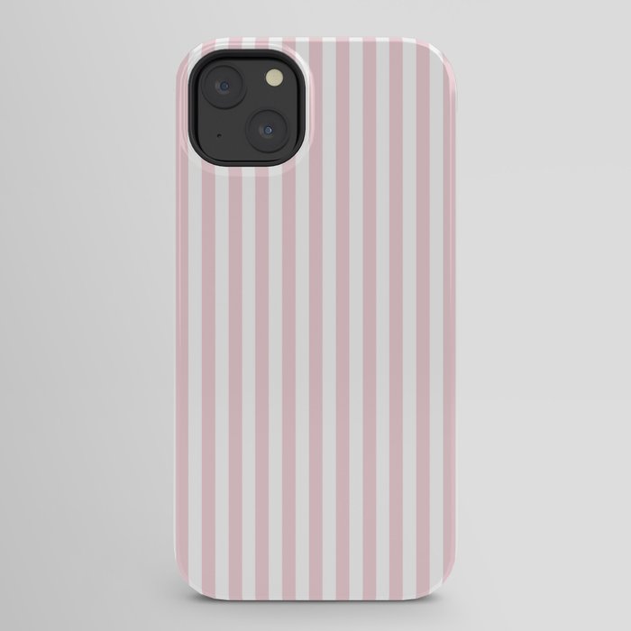 Pastel Pink & White Simple Stripe iPhone Case Gallery Image 30
