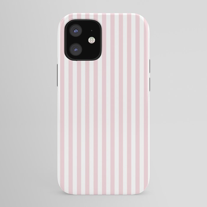 Pastel Pink & White Simple Stripe iPhone Case Gallery Image 41