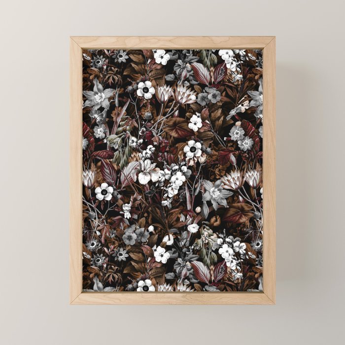 NIGHT GARDEN XXIV Mini Art Print Gallery Image 1