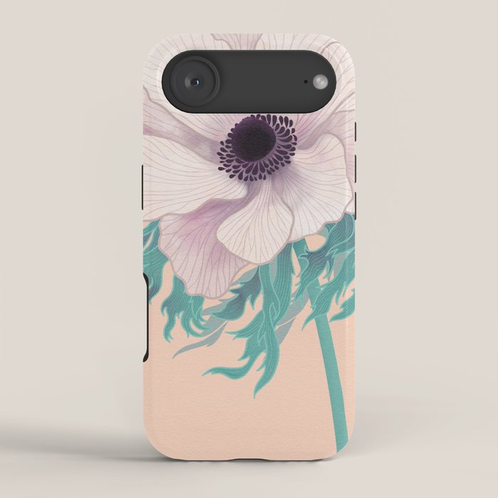 Anemone Flower iPhone Case Gallery Image 2