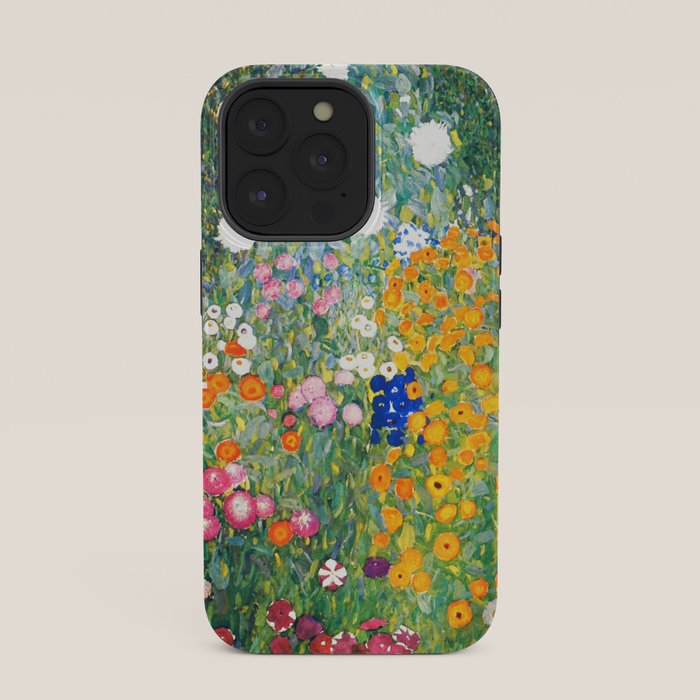 Gustav Klimt "Blumengarten (Flower Garden)" iPhone Case Gallery Image 35