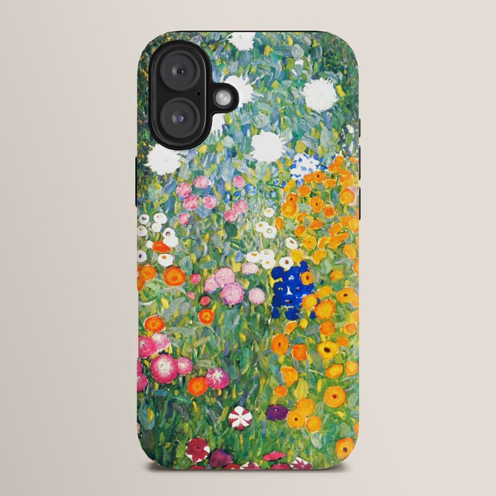 Gustav Klimt "Blumengarten (Flower Garden)" iPhone Case Gallery Image 14