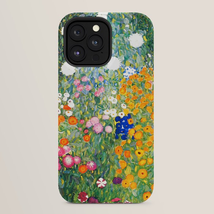 Gustav Klimt "Blumengarten (Flower Garden)" iPhone Case Gallery Image 24