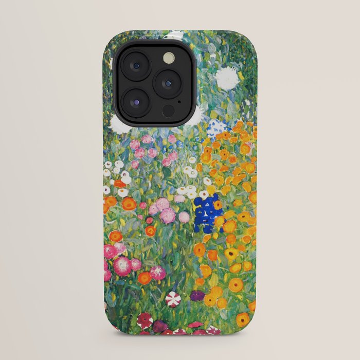 Gustav Klimt "Blumengarten (Flower Garden)" iPhone Case Gallery Image 31