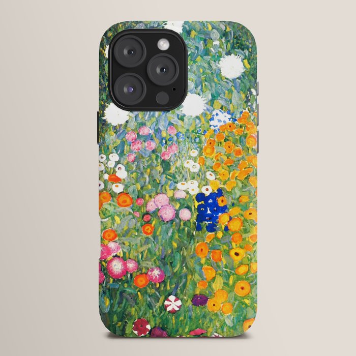 Gustav Klimt "Blumengarten (Flower Garden)" iPhone Case Gallery Image 16