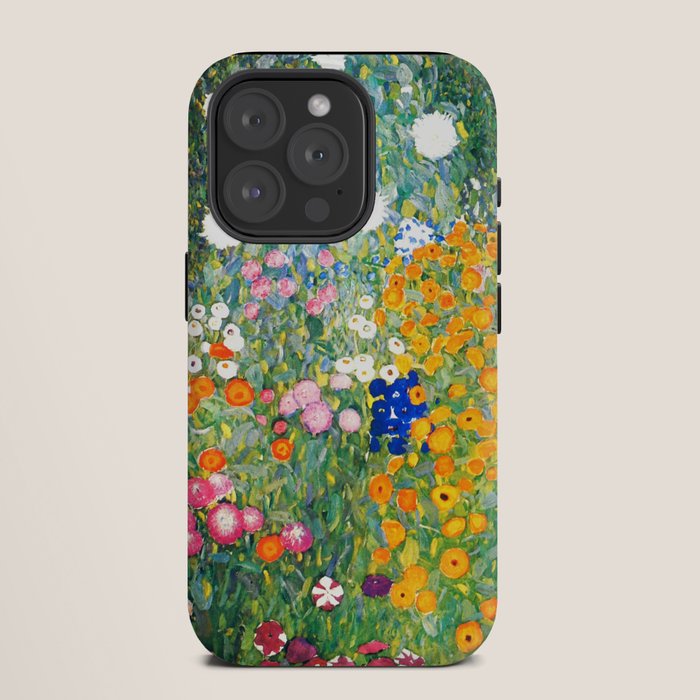 Gustav Klimt "Blumengarten (Flower Garden)" iPhone Case Gallery Image 11