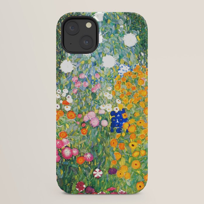 Gustav Klimt "Blumengarten (Flower Garden)" iPhone Case Gallery Image 22