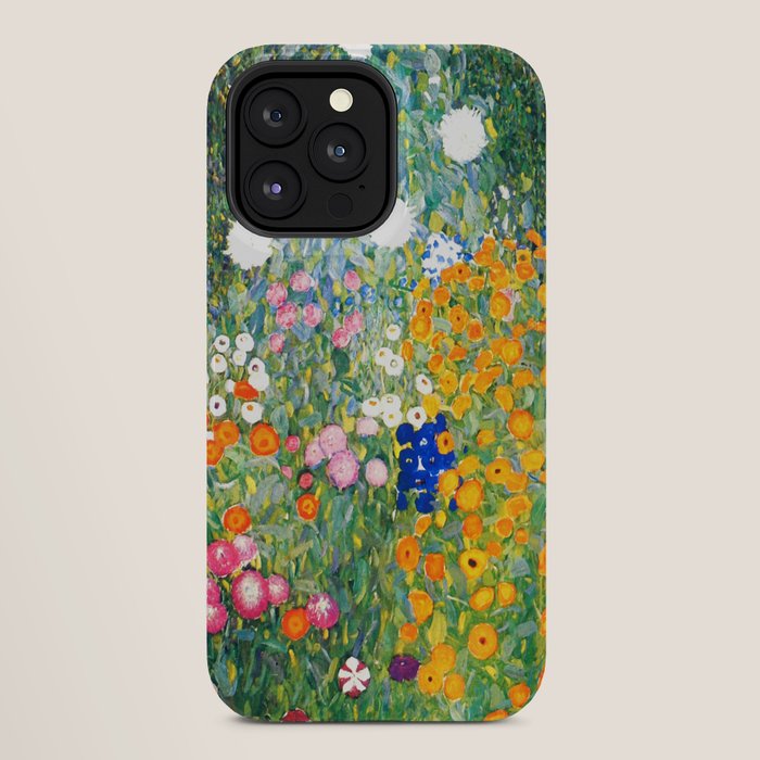 Gustav Klimt "Blumengarten (Flower Garden)" iPhone Case Gallery Image 28