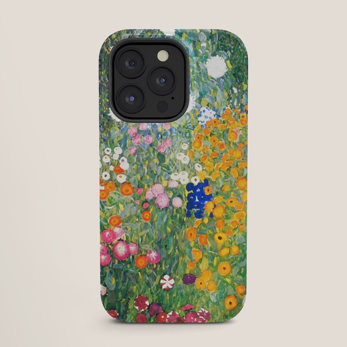 Gustav Klimt "Blumengarten (Flower Garden)" iPhone Case Gallery Image 27
