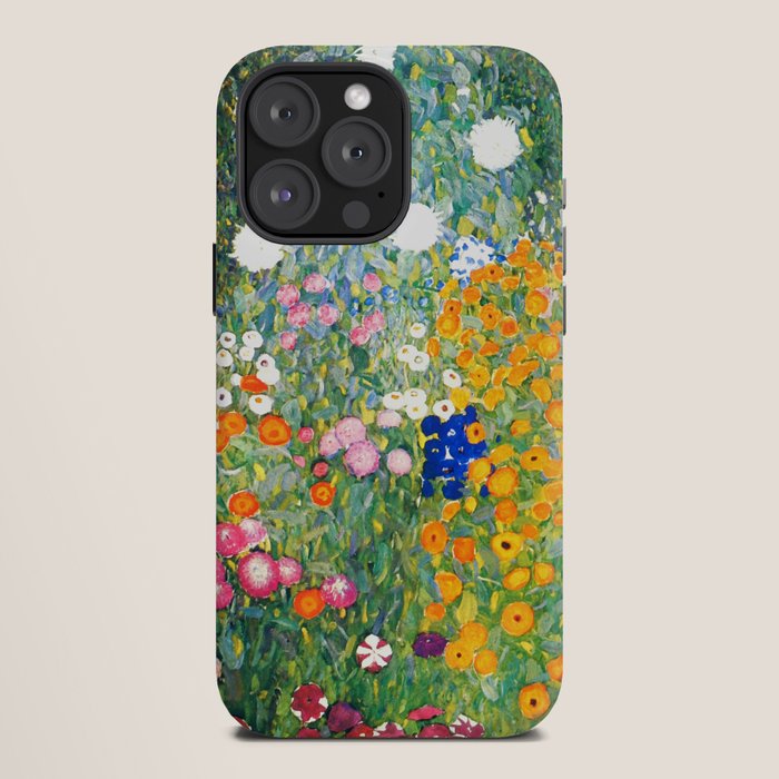 Gustav Klimt "Blumengarten (Flower Garden)" iPhone Case Gallery Image 12
