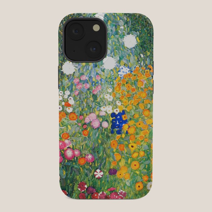 Gustav Klimt "Blumengarten (Flower Garden)" iPhone Case Gallery Image 34