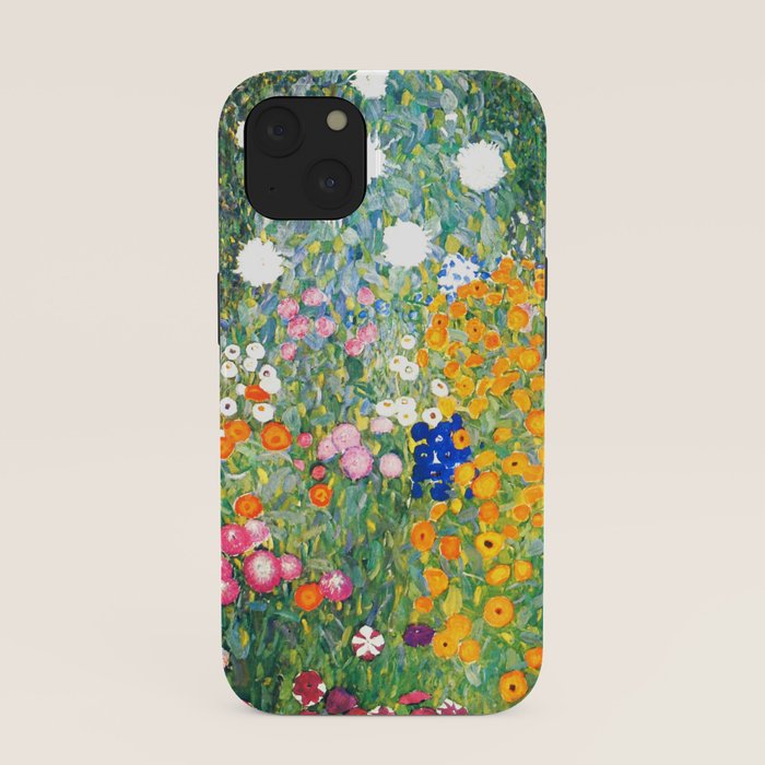 Gustav Klimt "Blumengarten (Flower Garden)" iPhone Case Gallery Image 37