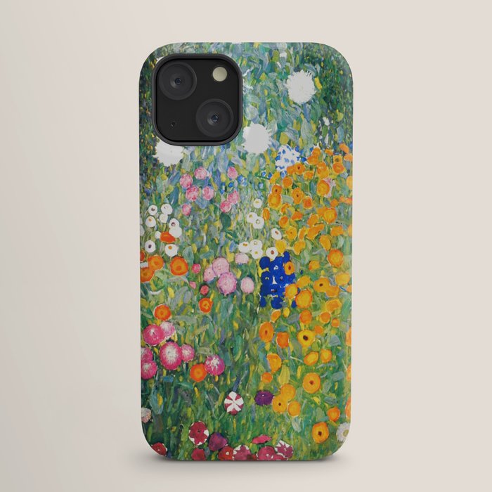 Gustav Klimt "Blumengarten (Flower Garden)" iPhone Case Gallery Image 17