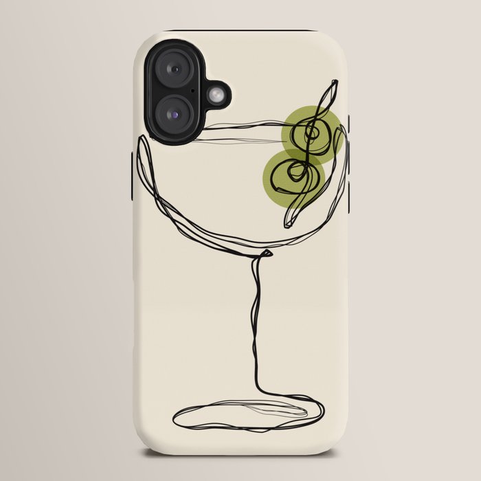 Dirty Martini Cocktail Drink iPhone Case Gallery Image 14