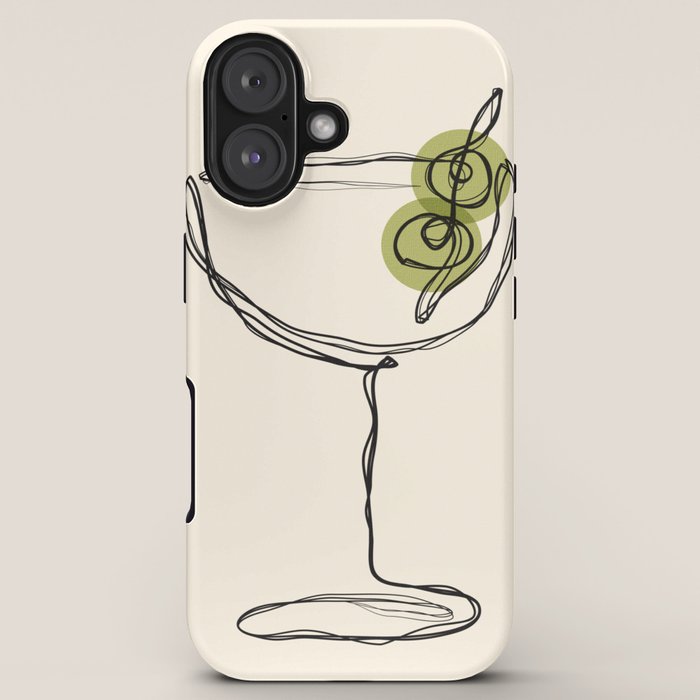 Dirty Martini Cocktail Drink iPhone Case Gallery Image 5