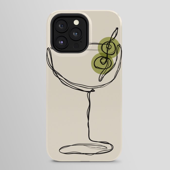 Dirty Martini Cocktail Drink iPhone Case Gallery Image 24