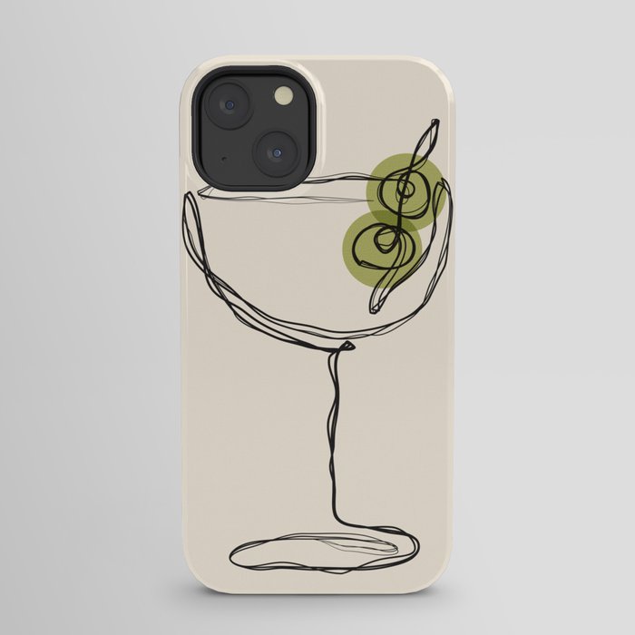 Dirty Martini Cocktail Drink iPhone Case Gallery Image 21