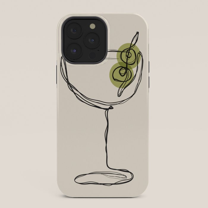 Dirty Martini Cocktail Drink iPhone Case Gallery Image 36