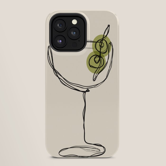 Dirty Martini Cocktail Drink iPhone Case Gallery Image 28