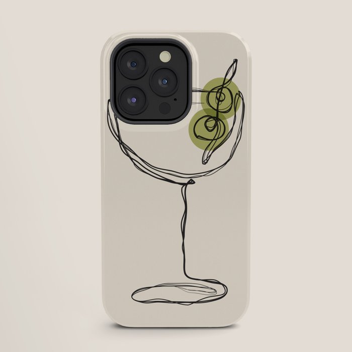 Dirty Martini Cocktail Drink iPhone Case Gallery Image 27