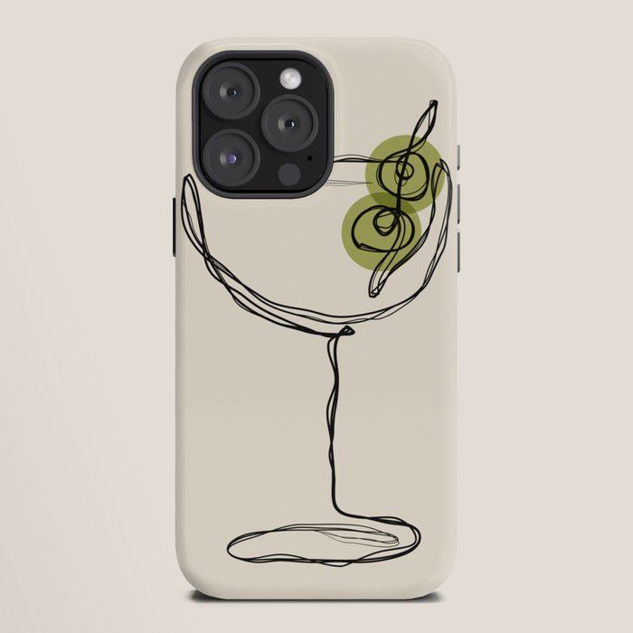 Dirty Martini Cocktail Drink iPhone Case Gallery Image 12