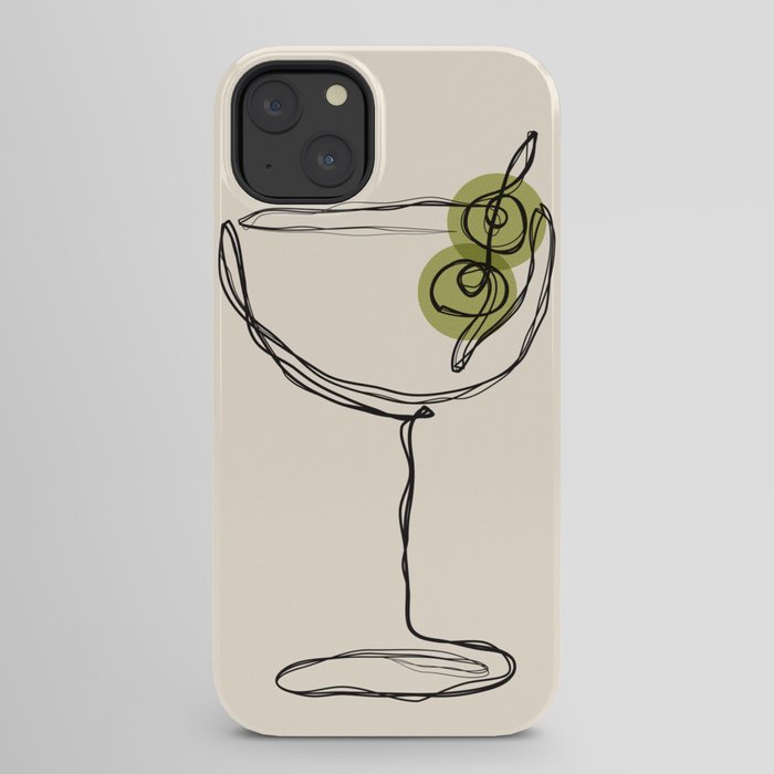 Dirty Martini Cocktail Drink iPhone Case Gallery Image 30