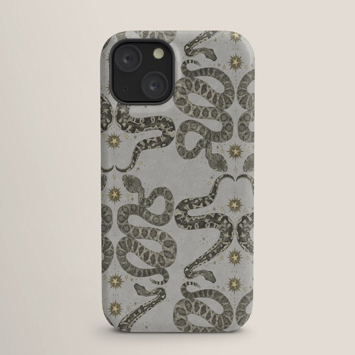 celestial snakes silver iPhone Case Gallery Image 17