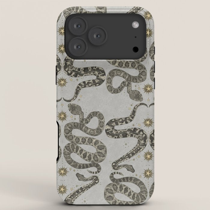 celestial snakes silver iPhone Case Gallery Image 8