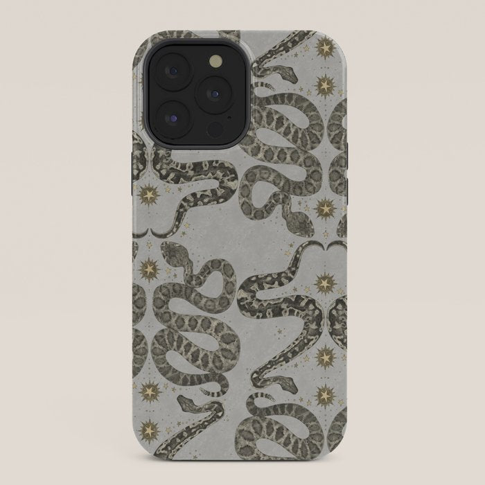 celestial snakes silver iPhone Case Gallery Image 36